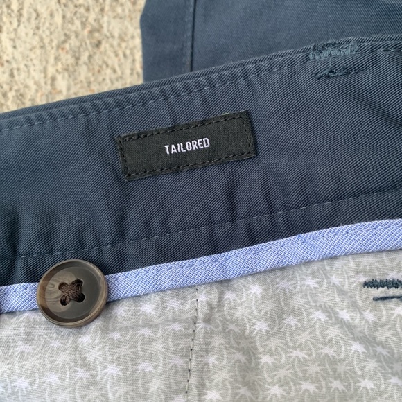 Bonobos Casual Tailored Pants 30x30 Navy blue straight - Picture 6 of 7